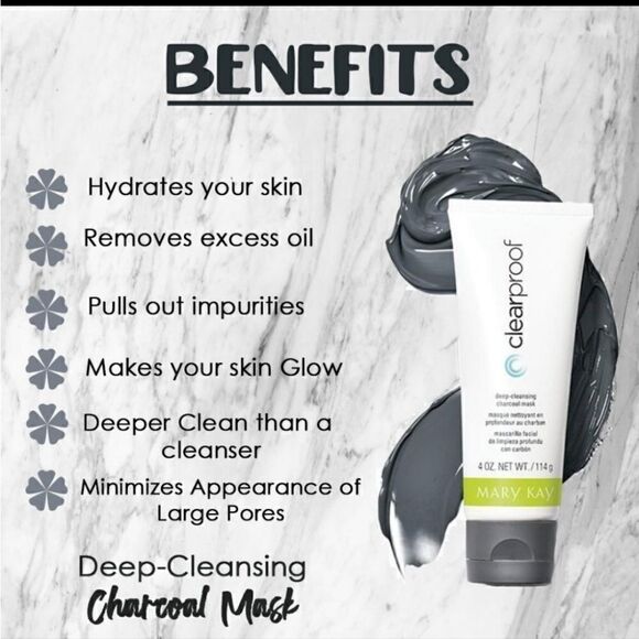 MARY KAY CLEARPROOF DEEP-CLEANSING CHARCOAL MASK - Picture 2 of 11